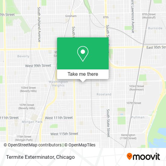 Mapa de Termite Exterminator
