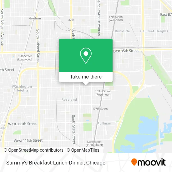 Sammy's Breakfast-Lunch-Dinner map