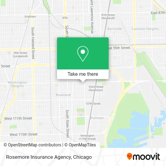 Rosemore Insurance Agency map