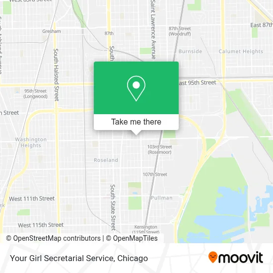 Your Girl Secretarial Service map