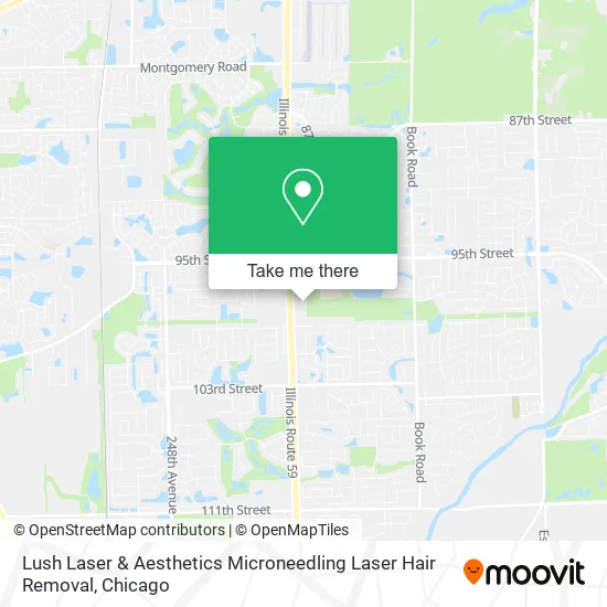 Lush Laser & Aesthetics Microneedling Laser Hair Removal map