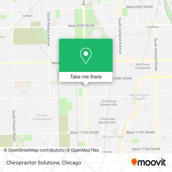 Mapa de Chiropractor Solutions