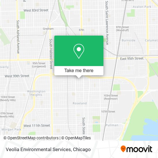 Mapa de Veolia Environmental Services