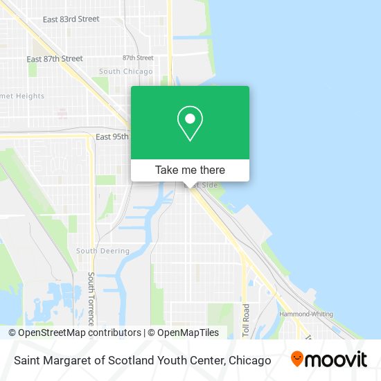 Saint Margaret of Scotland Youth Center map