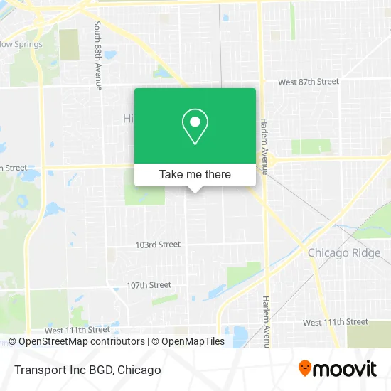 Mapa de Transport Inc BGD