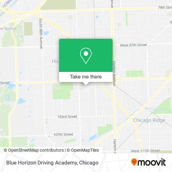 Mapa de Blue Horizon Driving Academy