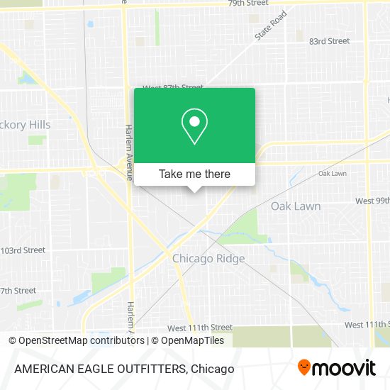 Mapa de AMERICAN EAGLE OUTFITTERS
