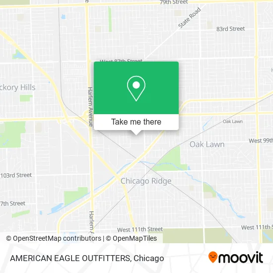 Mapa de AMERICAN EAGLE OUTFITTERS
