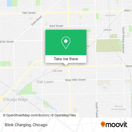 Mapa de Blink Charging