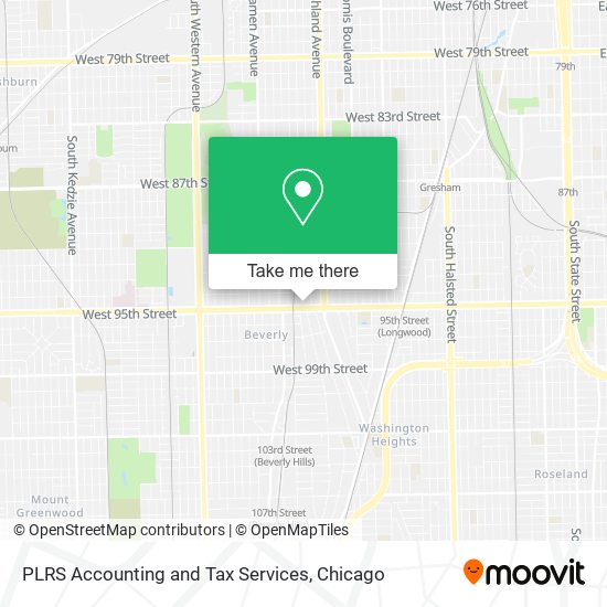 Mapa de PLRS Accounting and Tax Services