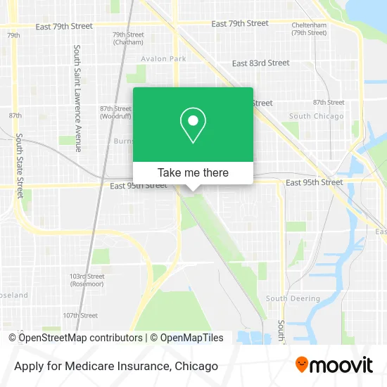Apply for Medicare Insurance map