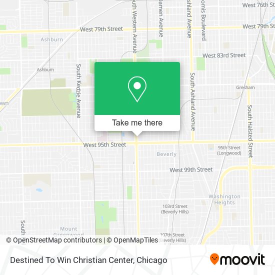 Mapa de Destined To Win Christian Center