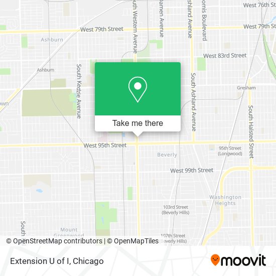 Mapa de Extension U of I