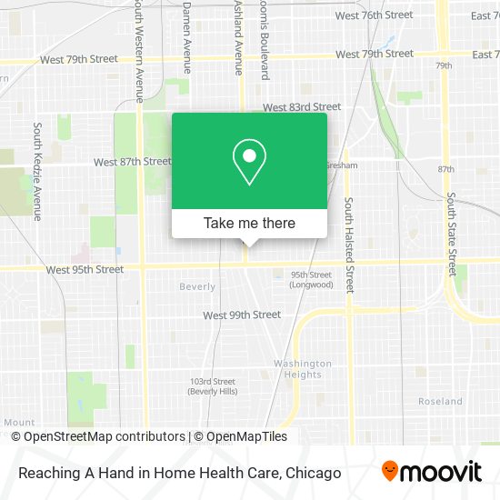 Mapa de Reaching A Hand in Home Health Care