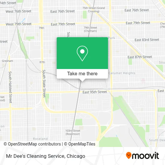 Mr Dee's Cleaning Service map