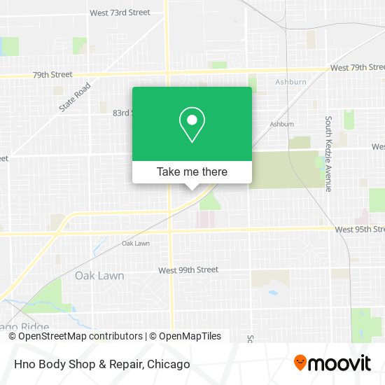 Hno Body Shop & Repair map