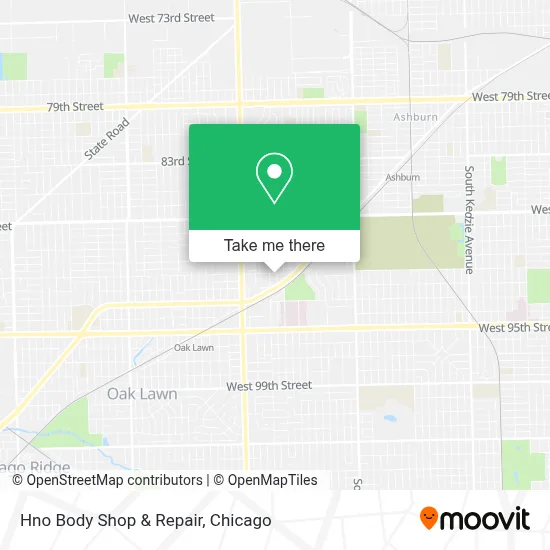 Hno Body Shop & Repair map