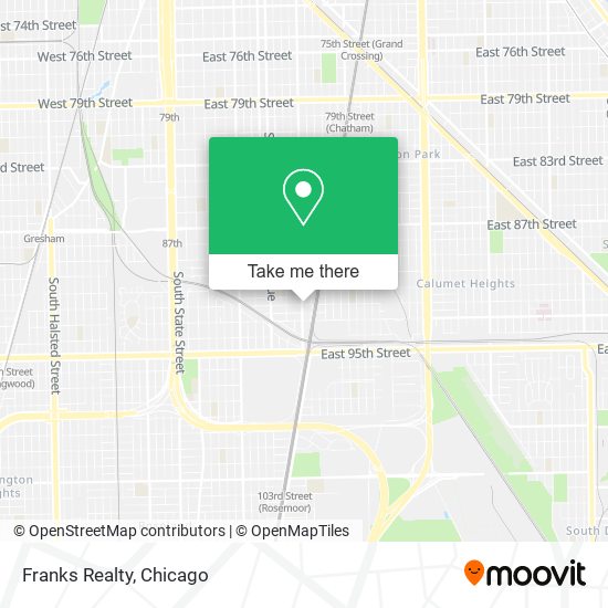 Mapa de Franks Realty