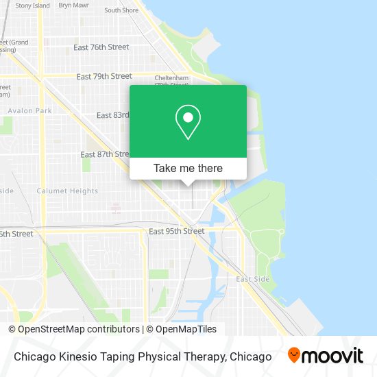 Chicago Kinesio Taping Physical Therapy map