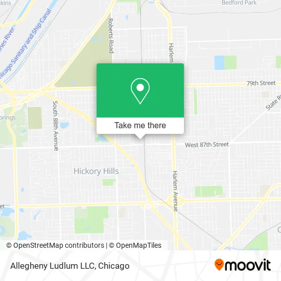 Allegheny Ludlum LLC map