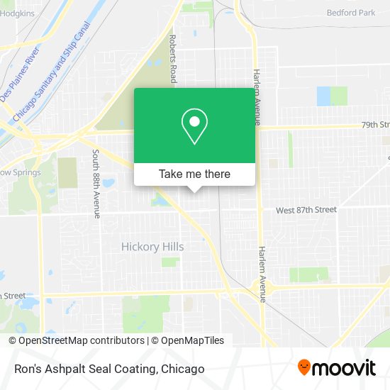 Mapa de Ron's Ashpalt Seal Coating