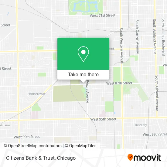 Citizens Bank & Trust map