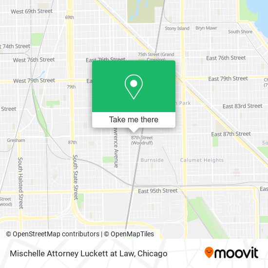 Mischelle Attorney Luckett at Law map