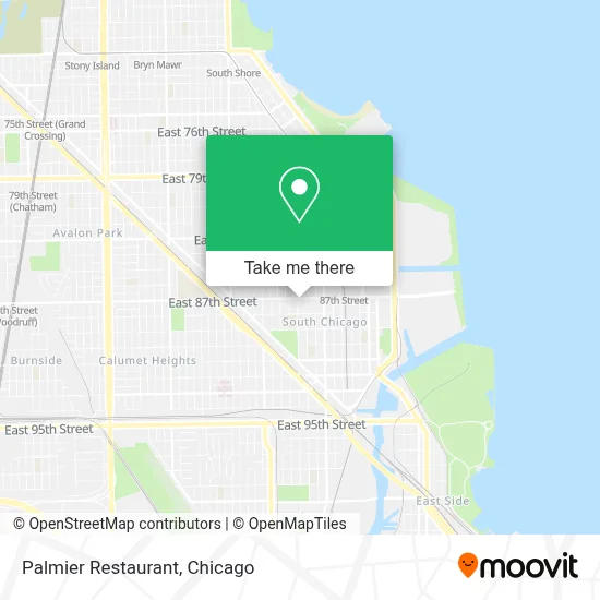 Palmier Restaurant map