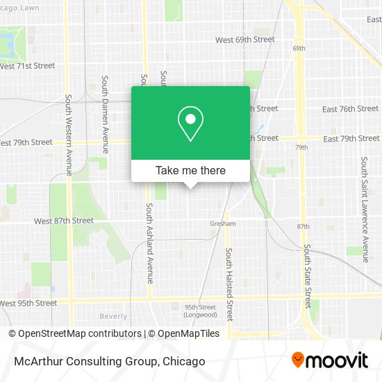 McArthur Consulting Group map
