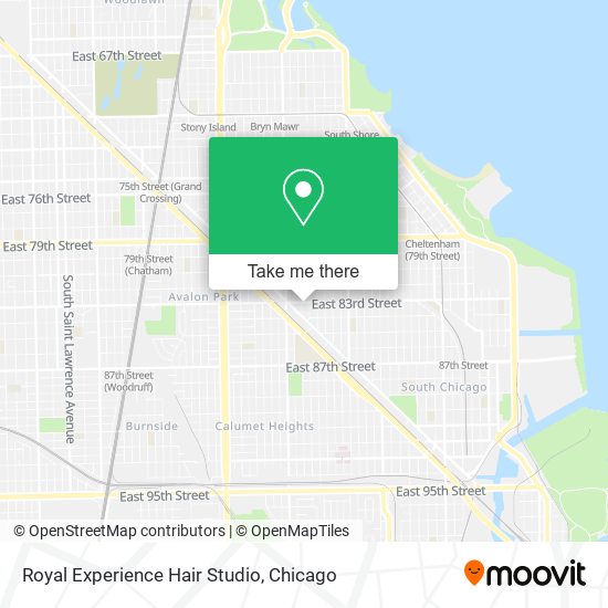 Royal Experience Hair Studio map