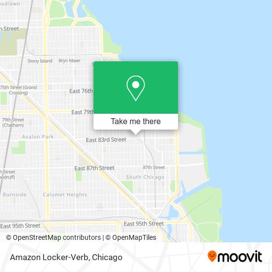 Mapa de Amazon Locker-Verb