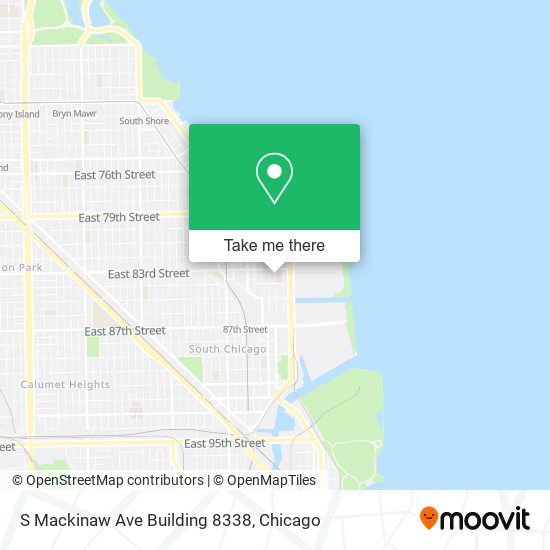 S Mackinaw Ave Building 8338 map