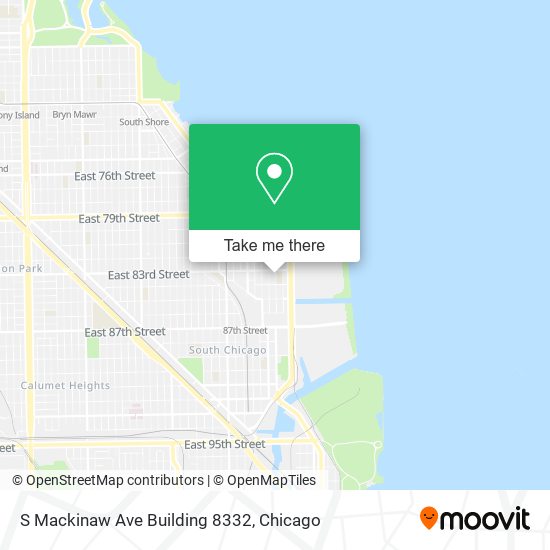 Mapa de S Mackinaw Ave Building 8332