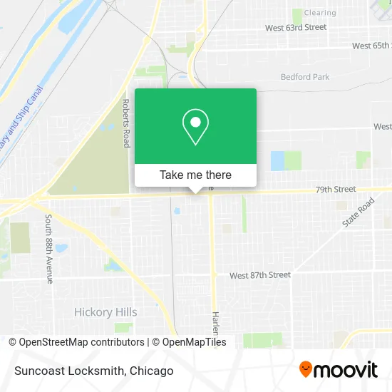 Suncoast Locksmith map