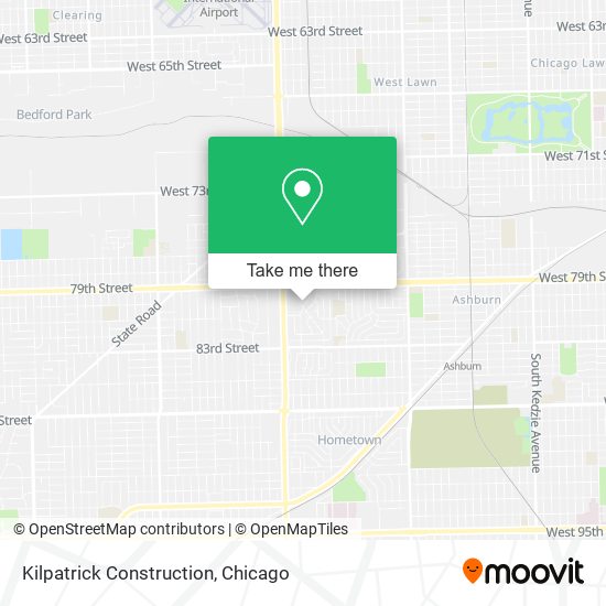 Kilpatrick Construction map