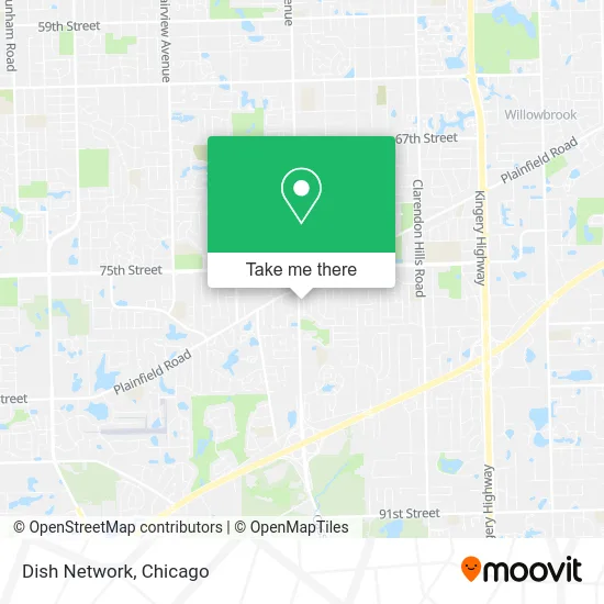 Dish Network map