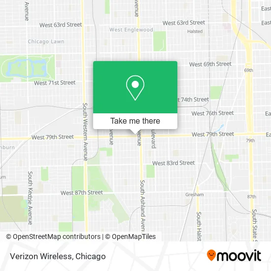 Verizon Wireless map