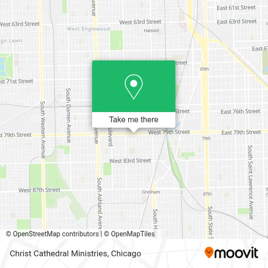 Christ Cathedral Ministries map