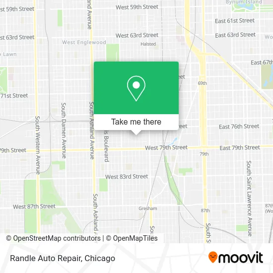 Randle Auto Repair map