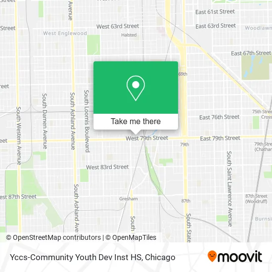 Mapa de Yccs-Community Youth Dev Inst HS