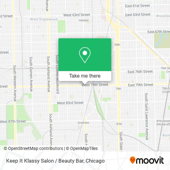 Mapa de Keep It Klassy Salon / Beauty Bar