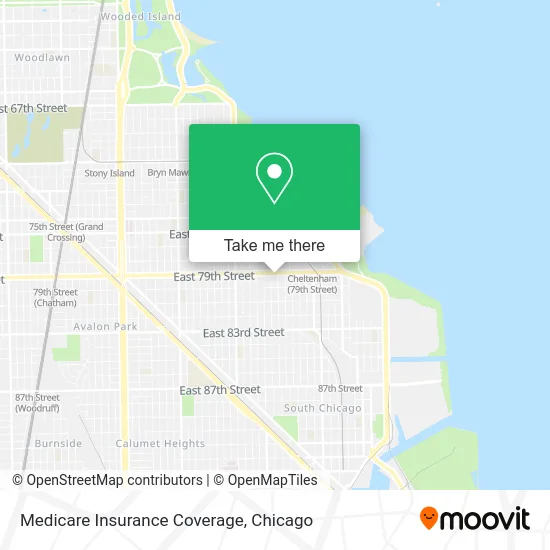 Medicare Insurance Coverage map
