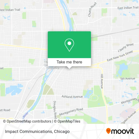 Impact Communications map