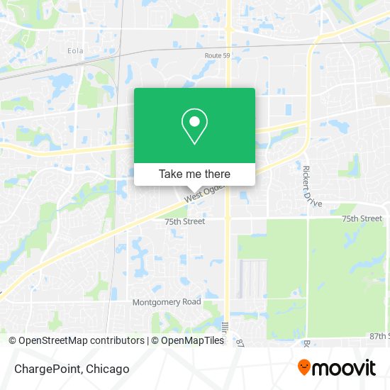 ChargePoint map