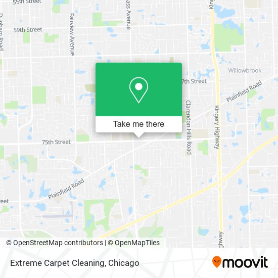 Extreme Carpet Cleaning map