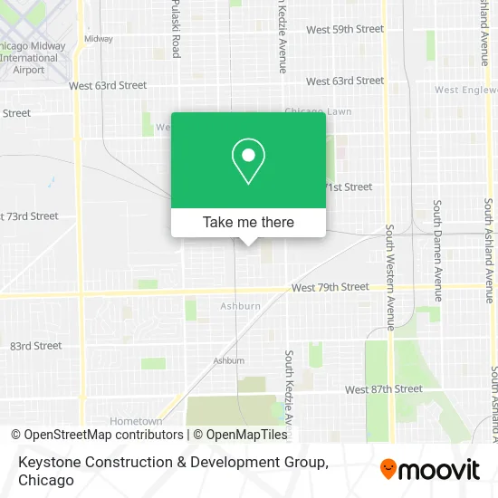 Keystone Construction & Development Group map