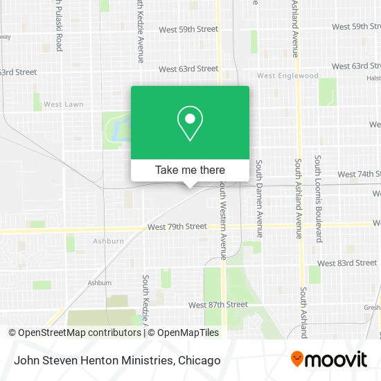 Mapa de John Steven Henton Ministries