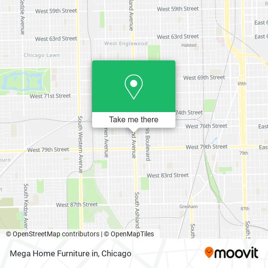 Mega Home Furniture in map