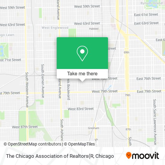 Mapa de The Chicago Association of Realtors