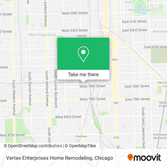Mapa de Vertex Enterprises Home Remodeling